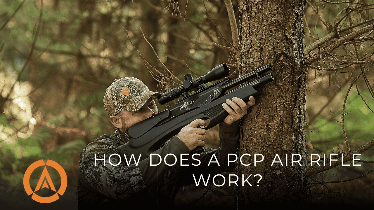 How does a PCP air rifle work?